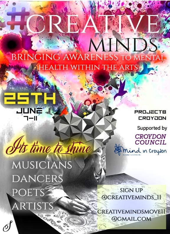 Creative Minds Event At Project B Croydon Mind In Croydon