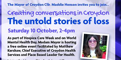 Creating conversations in Croydon – The untold stories of loss